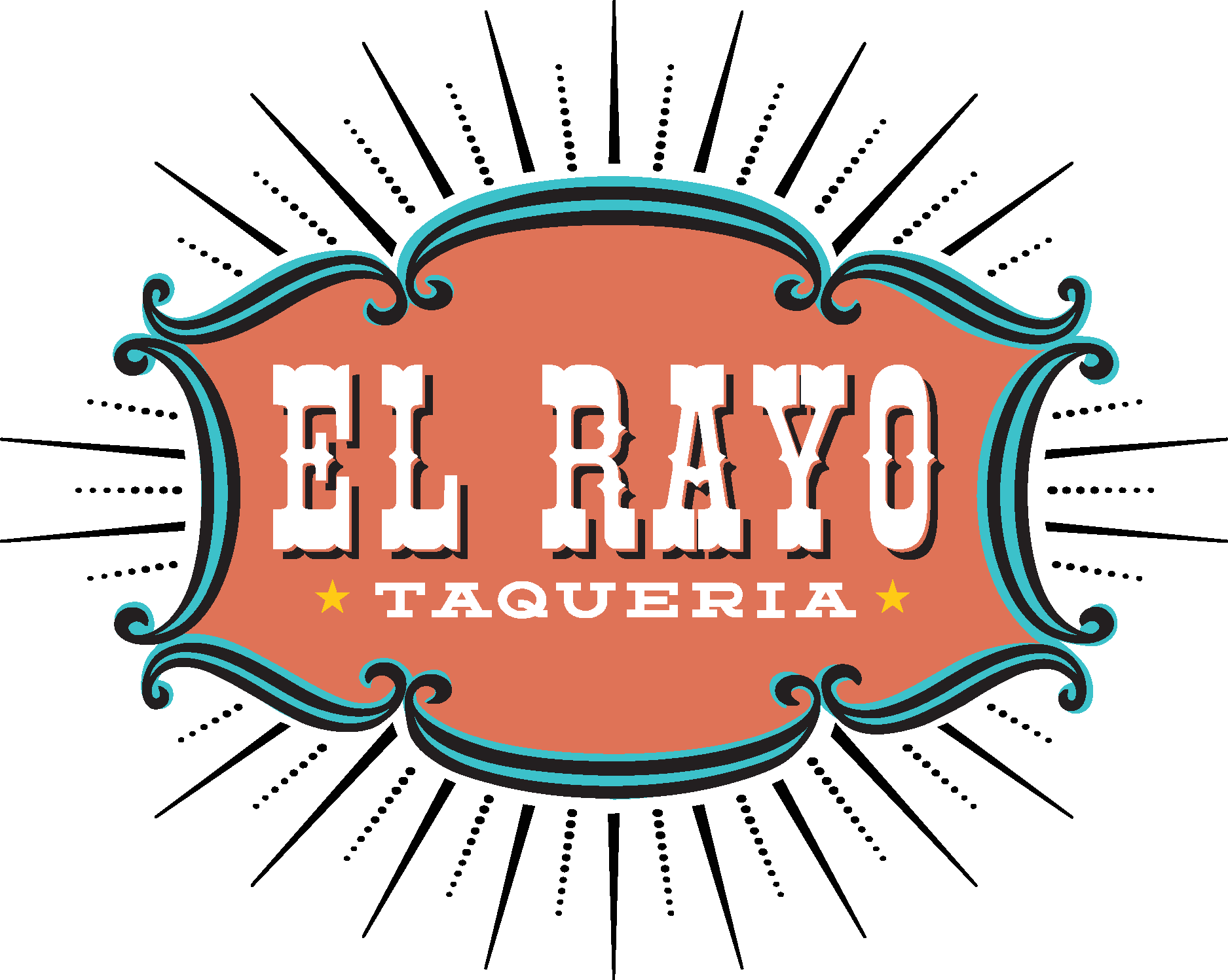 El Rayo Taqueria Logo Vector Logo